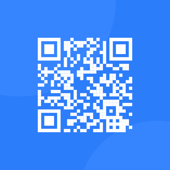 QR code leading to the Frontendmentor website